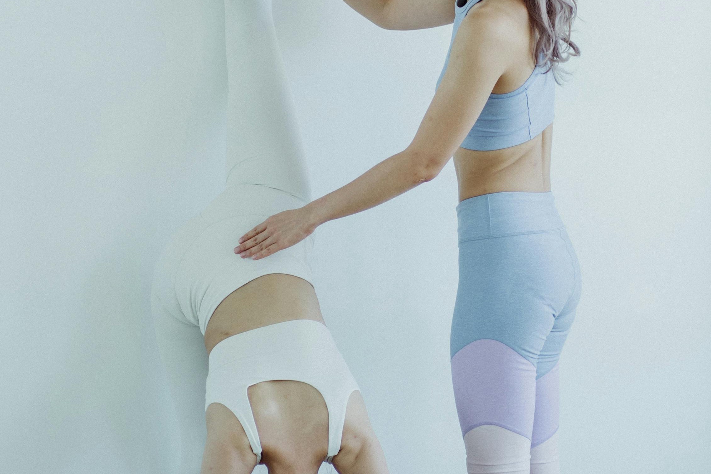 partner yoga exercise